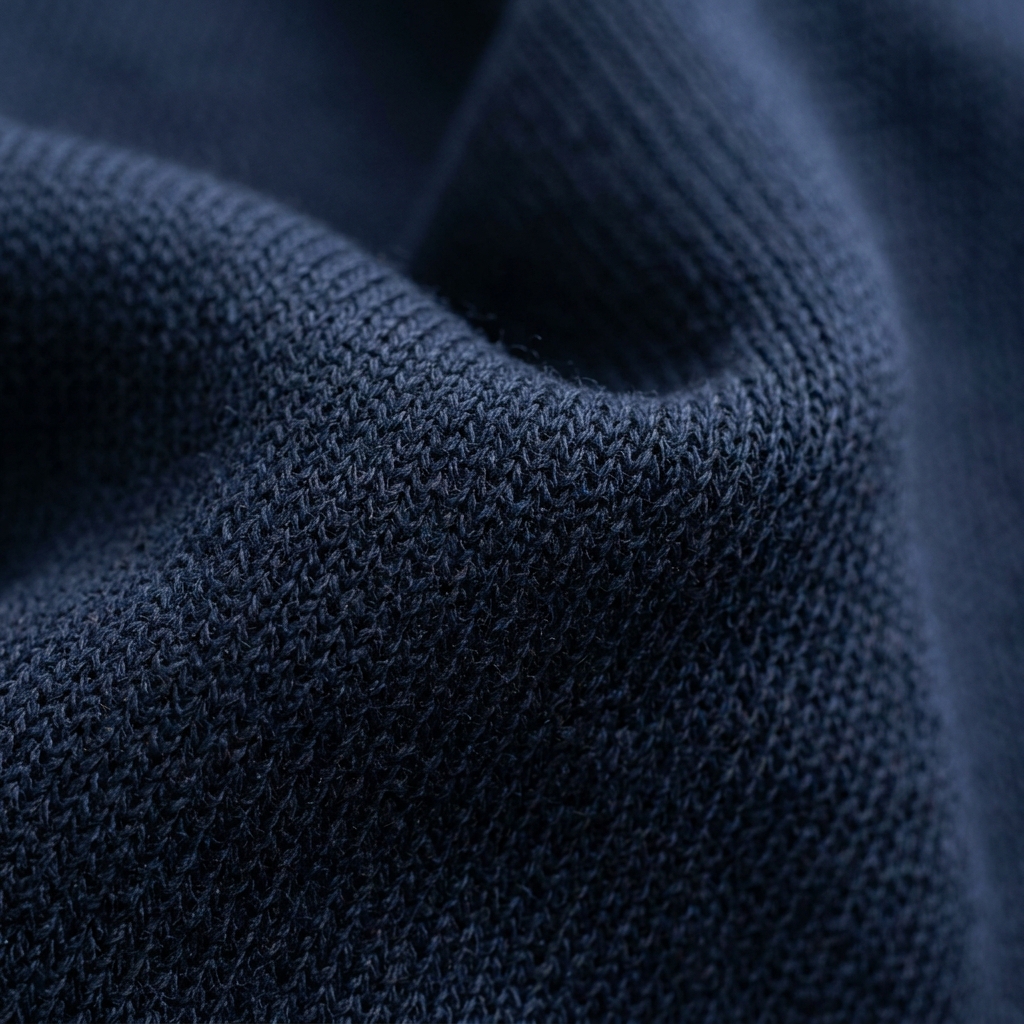 Structured Mock-Neck Top detail